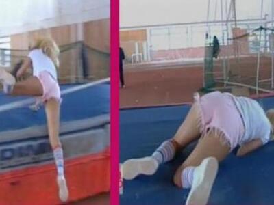 ΔΕΙΤΕ το πήδημα της Λάουρα Νάργιες με το...