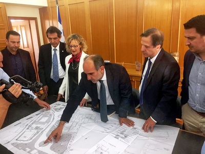 Αλλάζει όψη η χερσαία ζώνη του λιμένα Κατακόλου