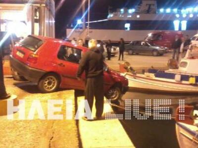 Κυλλήνη: Παρ' ολίγον τραγωδία στο λιμάνι...