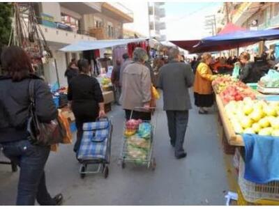 Οι παραγωγοί των λαϊκών αγορών...έστησαν...