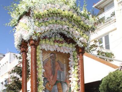 Με λαμπρότητα η εορτή του πολιούχου του ...