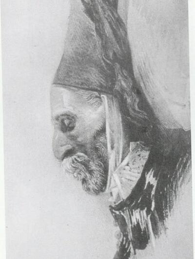 Ο νεκρός του Ιωάννη Μακρυγιάννη. Σχεδίασ...