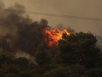 Φωτιά-Βαρυμπόμπη: Μεταφέρουν πολύτιμα αν...