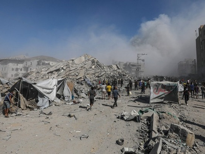 «Η Γάζα καίγεται» έγραψε ο ισραηλινός υπ...