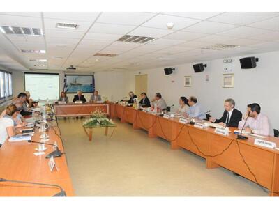 Σύσκεψη στο Υπουργείο Θαλασσίων Υποθέσεω...