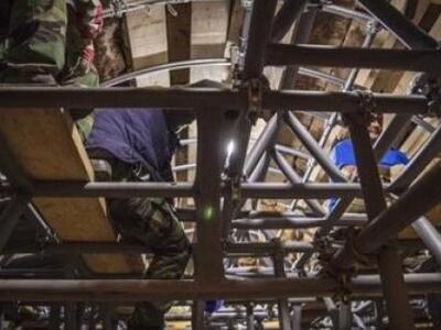 Λίγο πριν την είσοδο στον τέταρτο χώρο τ...