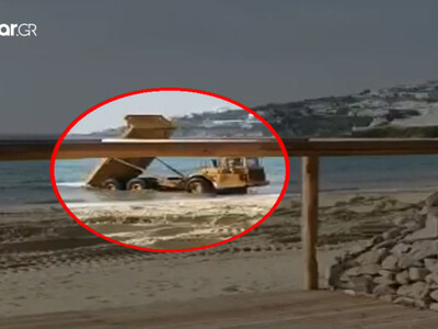 Μύκονος: Τούβλα, μπετόβεργες και μπάζα μ...