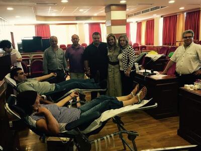 Μεγάλη επιτυχία για την εθελοντική αιμοδ...