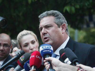 Πάνος Καμμένος: Δεν υπάρχει θέμα για πλε...