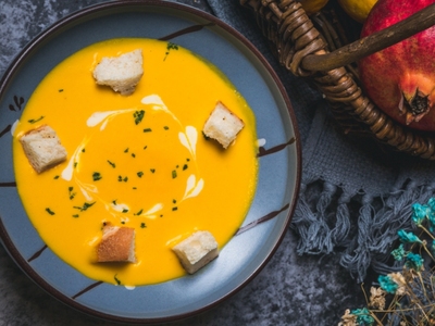 Κολοκυθόσουπα... η φθινοπωρινή! Έχουμε τ...