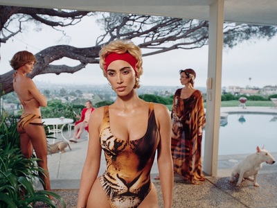 Cavalli x Skims: Μια «άλλη» Κιμ Καρντάσι...