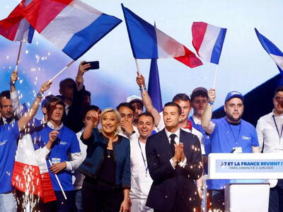 Εκλογές στη Γαλλία: Νίκη Λε Πεν με 34% δ...