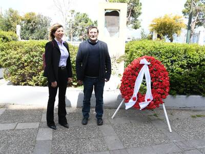 Πάτρα: Η δημοτική αρχή τίμησε τη μνήμη τ...