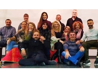 Τα μέλη της θεατρικής ομάδας «ilavART»as