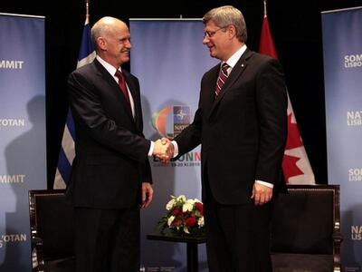 Γιατί έρχονται Παπανδρέου και Harper στα...