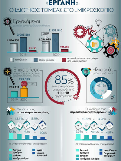 Εργάνη: Ο ιδιωτικός τομέας στο... μικροσκόπιο