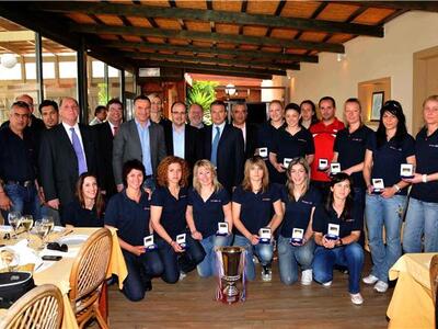 Η βράβευση των "λεαινών" από τ...