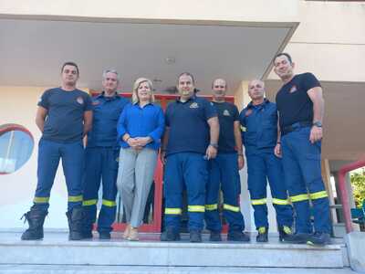 Γεωργία Ντάτσικα: Επίσκεψη στο κλιμάκιο ...