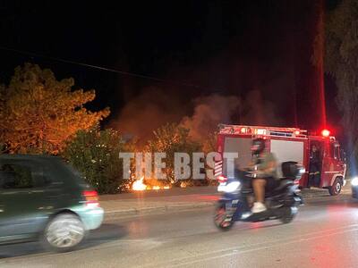 Πάτρα: Φωτιά στο καρνάγιο, στην οδό Ηρώω...