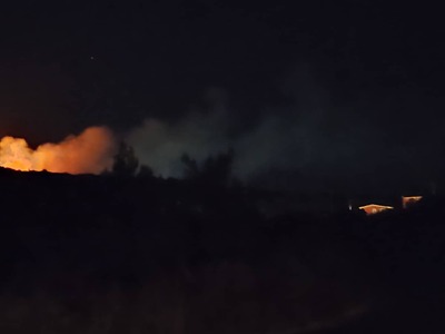 Κεφαλονιά: Φωτιά κοντά στον οικισμό Σκάλ...