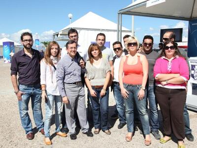 Ο Νίκος Νικολόπουλος στο Φεστιβάλ της ΟΝ...