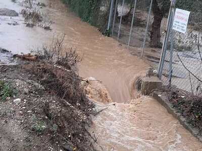 Αλισσός Αχαϊας: Ξανά πλημμύρες στο ρέμα Μαλιαγκού