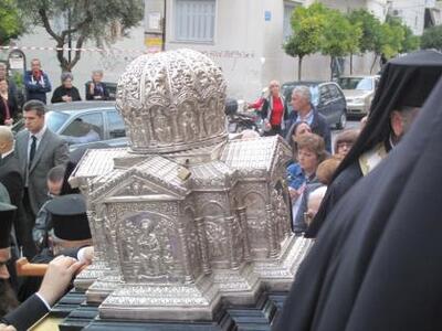 Με ξεχωριστή λαμπρότητα στην Καισαριανή ...