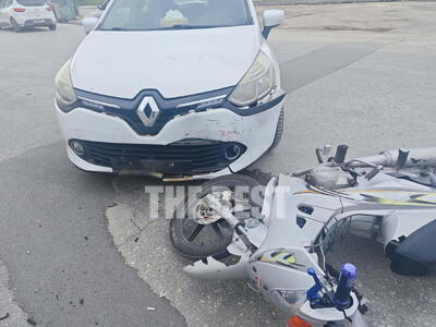 Πάτρα: Τροχαίο ατύχημα στην κάθοδο Γλαύκου - ΦΩΤΟ