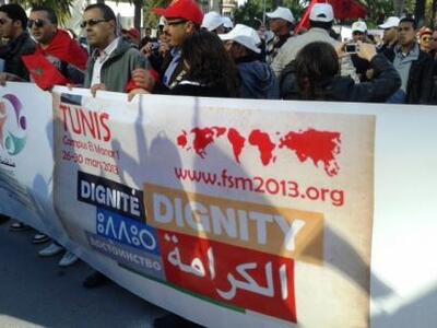 Ο Β. Χατζηλάμπρου στο Παγκόσμιο Κοινωνικ...