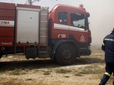 Σε ύφεση η πυρκαγιά στην Ναυπακτία