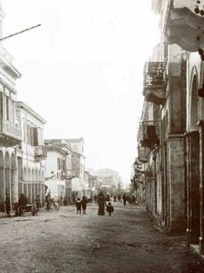 Η οδός Κορίνθου, από το ύψος της Αγίου Ν...