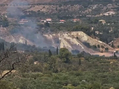 Έσβησε η φωτιά στα Χαβριάτα Κεφαλονιάς 