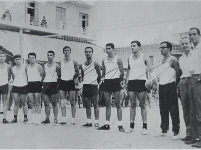 Η ομάδα βόλεϊ της Ολυμπιάδας το 1963