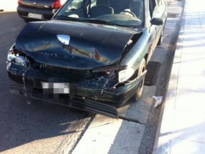 Καραμπόλα τεσσάρων αυτοκινήτων κοντά στο...