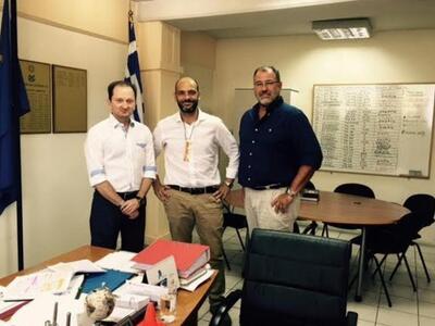 Συναντήσεις του Ιάσονα Φωτήλα με διοικητ...