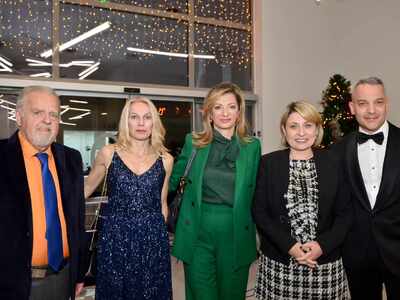 Το ζεύγος Τρίγκα με την κα Αλεξοπούλου, ...