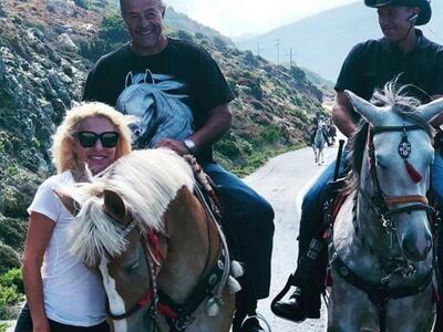 Η Ελένη Μενεγάκη στην… "άγρια Δύση&...