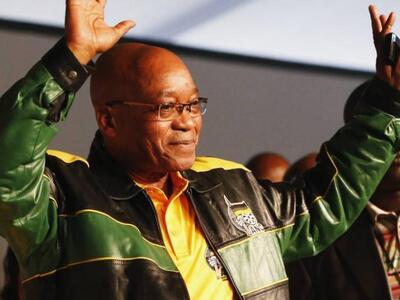 Ο Jacob Zuma, Πρόεδρος της Ν. Αφρικής