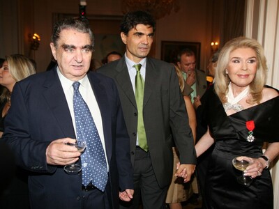 Μαριάννα και Βαρδής μαζί με τον γιό τους...