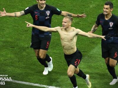Μουντιάλ 2018: Η Κροατία συμπλήρωσε τα ημιτελικά 