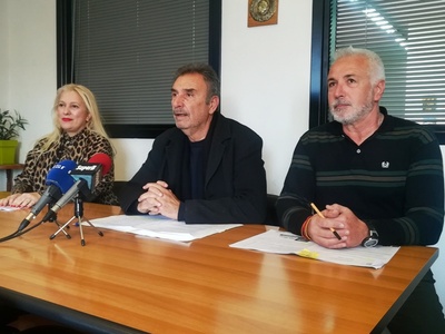 Στιγμιότυπο από τη συνέντευξη Τύπου