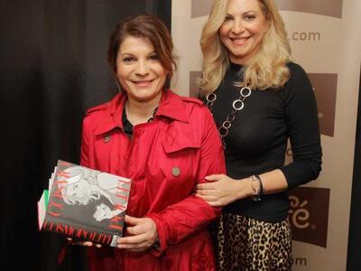 Με την Αργυρώ Μπαρμπαρίγου 