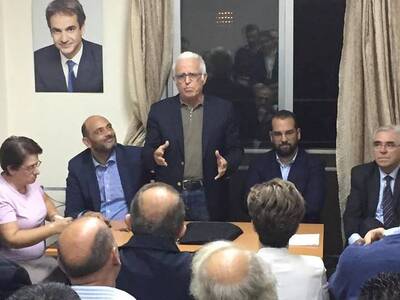 Στη ΝΟΔΕ Αχαϊας ο υποψήφιος Περιφερειάρχ...