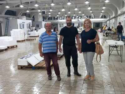 Η Γεωργία Ντάτσικα επισκέφθηκε  την Ιχθυ...