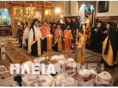  Γιορτάζει ο Πύργος τον Πολιούχο του Άγι...