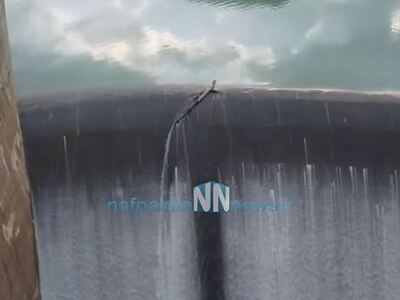 Ξεκίνησε η υπερχείλιση στον Εύηνο - Δείτε εικόνες