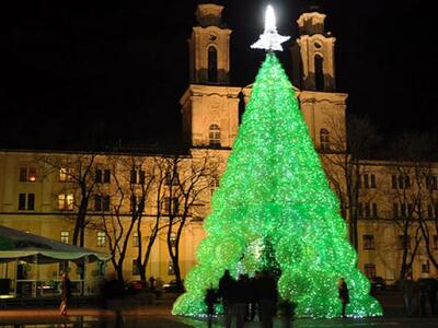 Χριστουγεννιάτικο δέντρο από μπουκάλια s...