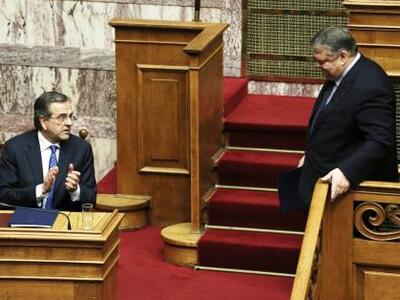 Συνάντηση Σαμαρά - Βενιζέλου μετά το &qu...