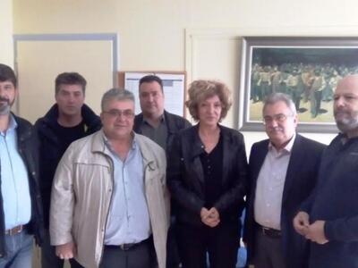 Πάτρα: Συνάντηση Αναγνωστοπούλου και βου...