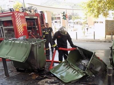 Φωτιά με το "καλημέρα" σε κάδο...